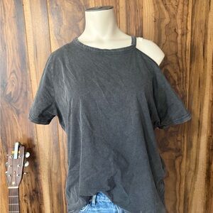 Casual Gray Women's Top